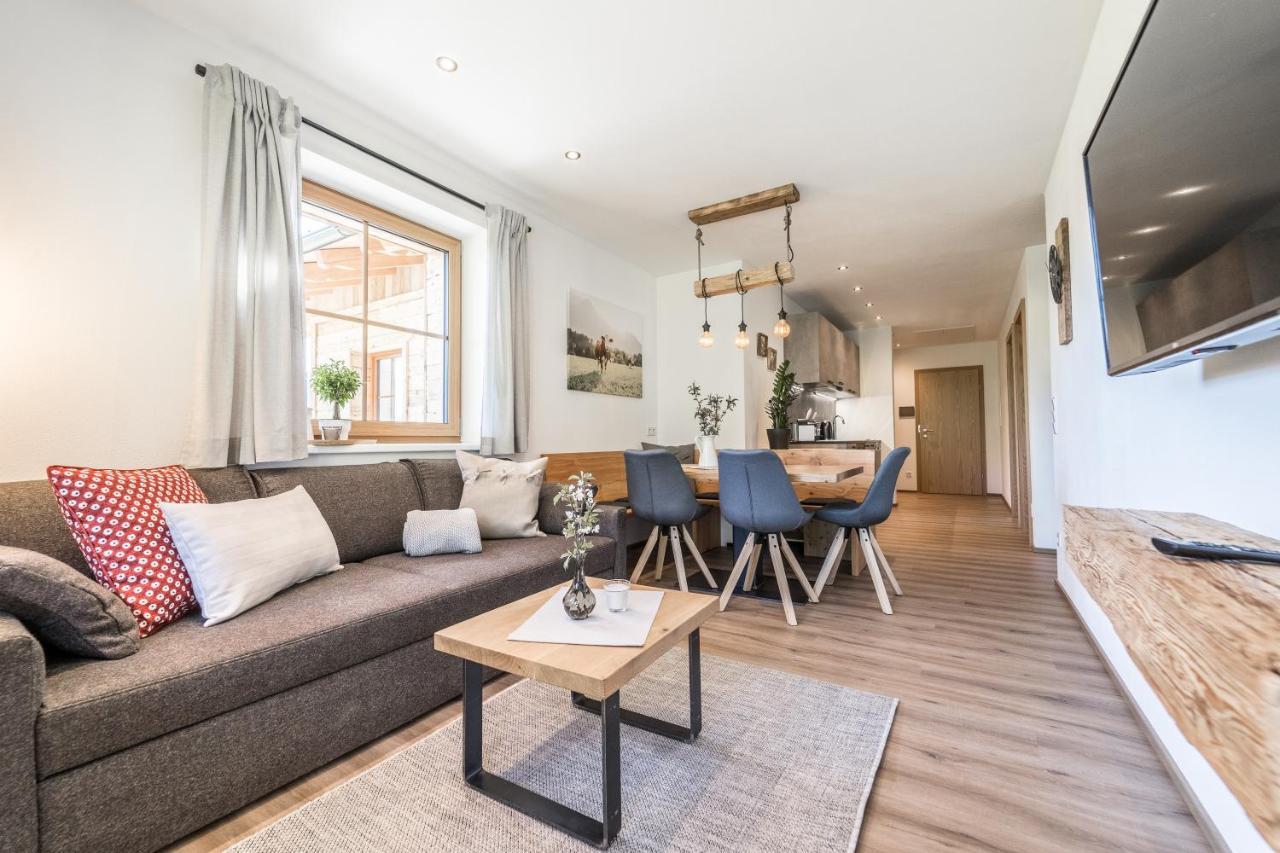 Bio Bauernhof Oberhinterberg Appartement Annaberg im Lammertal Kültér fotó